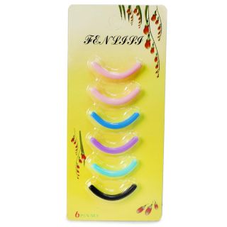 Repuestos Grandes De Silicón Fenlili Para Enchinador Universales De Colores 6 Piezas 14 Cm | HM26J-128