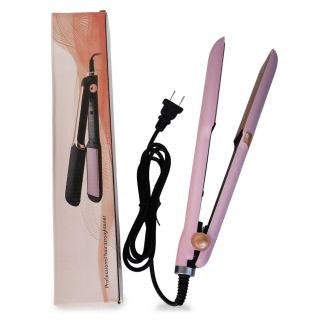 Plancha Grande Con Placas De Cerámica Color Cobre Y Mango En Color Rosa 31 Cm | Mafu HM26J-157