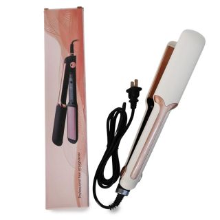 Plancha Grande Con Placas De Cerámica Color Cobre Y Mango En Color Blanco 31 Cm | Mafu HM26J-157
