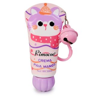 Crema Hidratante Para Manos Rimcoco Con Aroma Envase Estampado Gato Y Cascavel 50 Ml | R9195