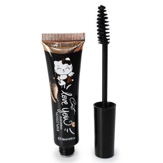 Rimel Máscara Para Pestañas Kaliya Beauty De Larga Duración Envase Negro Gato 15 Ml | KUN-4836