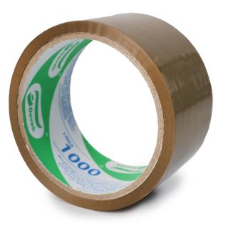 Cinta Grande Multiusos Canela En Color Café Ancha En Rollo Medida De 9.5 x 4.5 Cm Cubre 40 Mts | 1000