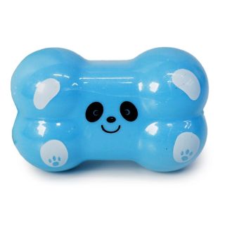 Sacapuntas Escolar De Plástico Chico En Forma De Hueso Con Carita Perro Colores 4.5 Cm | GFP-633