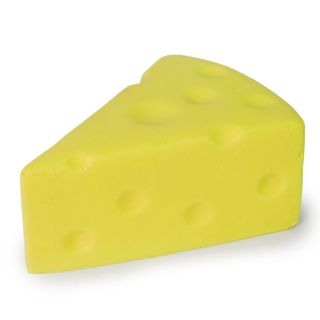 Squeeze Queso apachurrable Grande Con Aroma En Color Amarillo Triangular De 11 Cm | HU-WJ2305