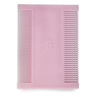 Peine De Plástico Mediano Piojero Rectangular Con Cerdas Chicas Y Grandes Colores 10 Cm | G24-18A-20