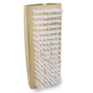 Cepillo Chico Multiusos De Plástico En Color Beige Rectangular Con Cerdas Blancas 11 Cm | G413-6F-1