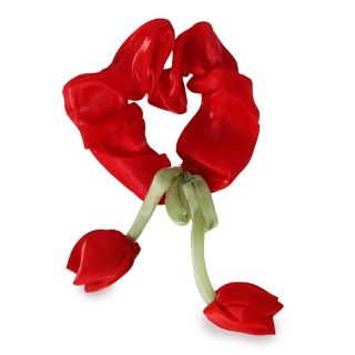 Dona Grande De Tela Organza Elástica Con Listones De Tulipanes Varios Colores 10 Cm | XQ-24-1019