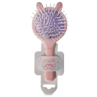 Cepillo Mediano De Plástico Circular Con Espejo Y Orejitas De Ratón Varios Colores 16.5 Cm | HG26I-30