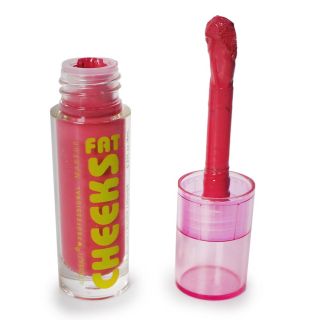 Lip Gloss Y Rubor Aliddy Liquido De Larga Duración En Envase Transparente Cheeks Fat 9 Cm | A9019C