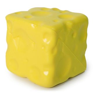 Queso Squeeze Apachurrable Mediano Con Aroma En Color Amarillo Cuadrado De 6 x 6 Cm | CL-SY30245 CL-SY30182