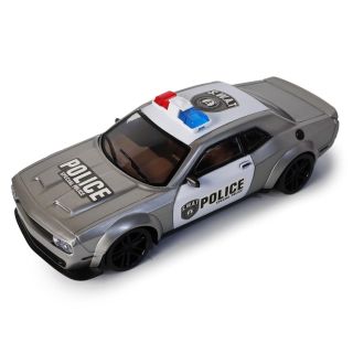 Carro Patrulla Deportiva De Fricción En Color Plateado Grande Estampada De 27 Cm | YSA62094