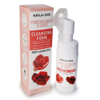 Espuma Limpiador Facial Hidratante Reafirmante Con Extractos De Rosas Y Granada 120 Ml | HMS-7100