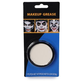 Maquillaje Facial Halloween En Color Blanco De Aplicación En Piel Seca En Blíster Azul 6.7 Cm | PTA-W-09B