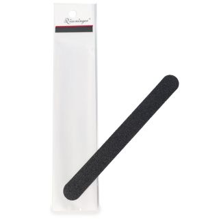 Lima Grande Rectangular Liaodinger Doble En Color Negro De 100/180 Puntas Ovaladas 18 Cm | SY-N-278B