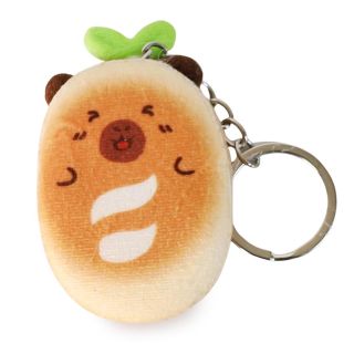 Llavero Grande Alimentos De Peluche En Colores Café Con Carita Varios Modelos De 7 Cm | XQ-49-891