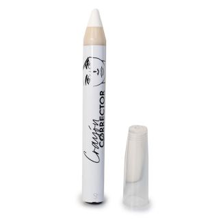 Crayón Corrector Cremoso En Color Blanco De Larga Duración Con Tapa Transparente 11.5 Cm | Givania