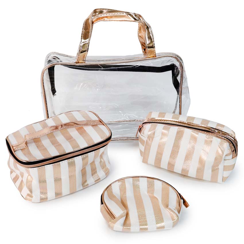 Bolsa Carteras Transparentes Tornasol Bolso De Hule Grande